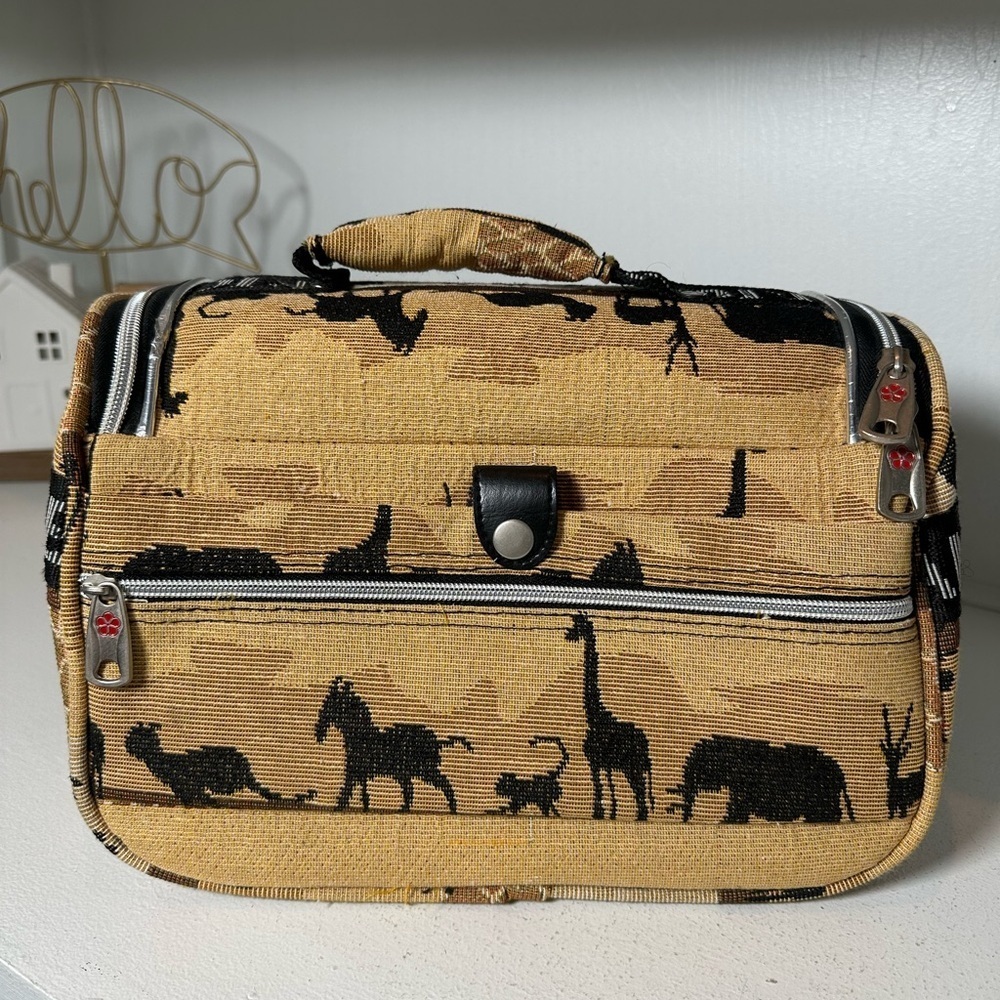 American Uri Tapestry Crossbody Bag Western Horse Print Shoulder Purse Vintage - Picture 4 of 8